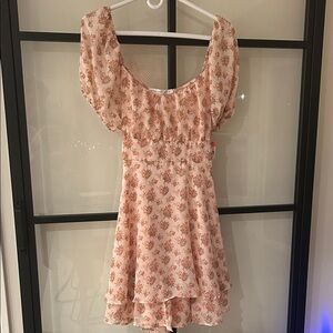 Altar'd State Pink Floral Top